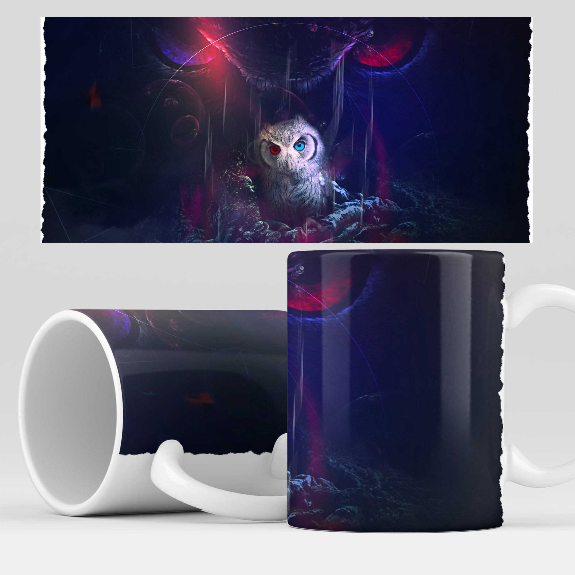 

Кружка RocketCup с принтом "Сова", Sova_06
