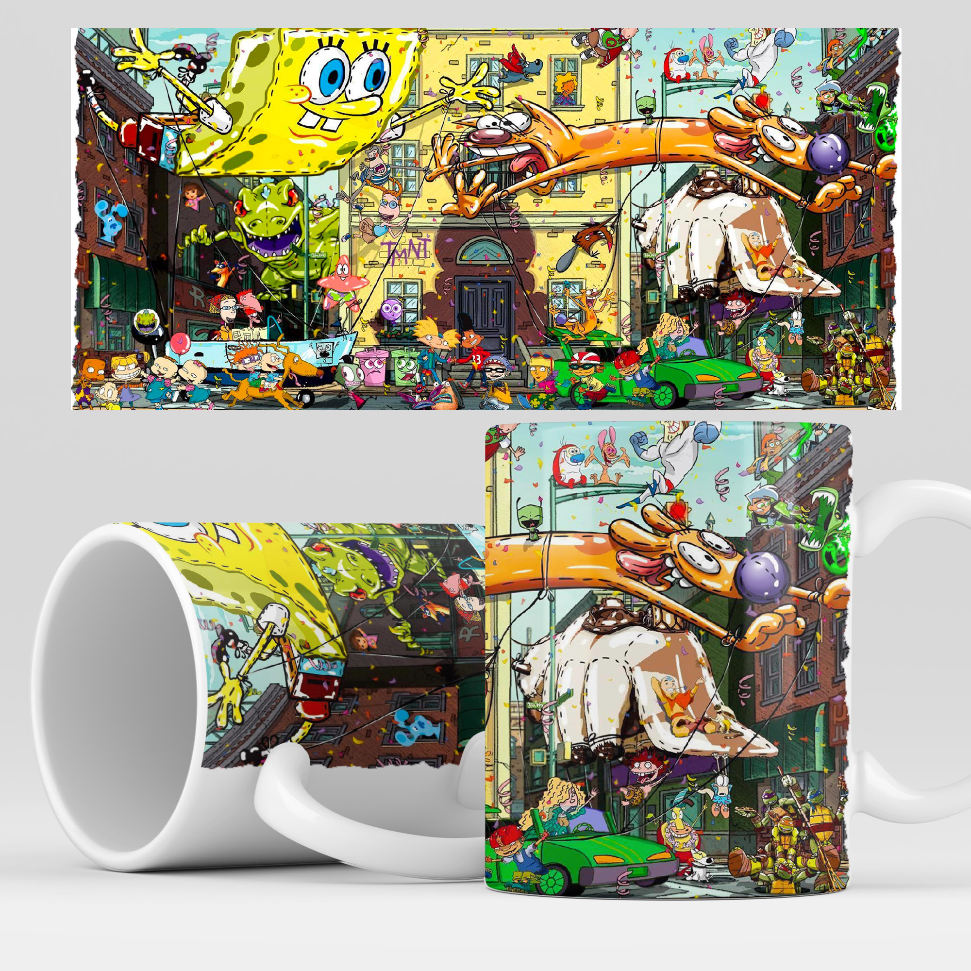 

Кружка RocketCup с принтом "Nickelodeon", Nickelodeon_01