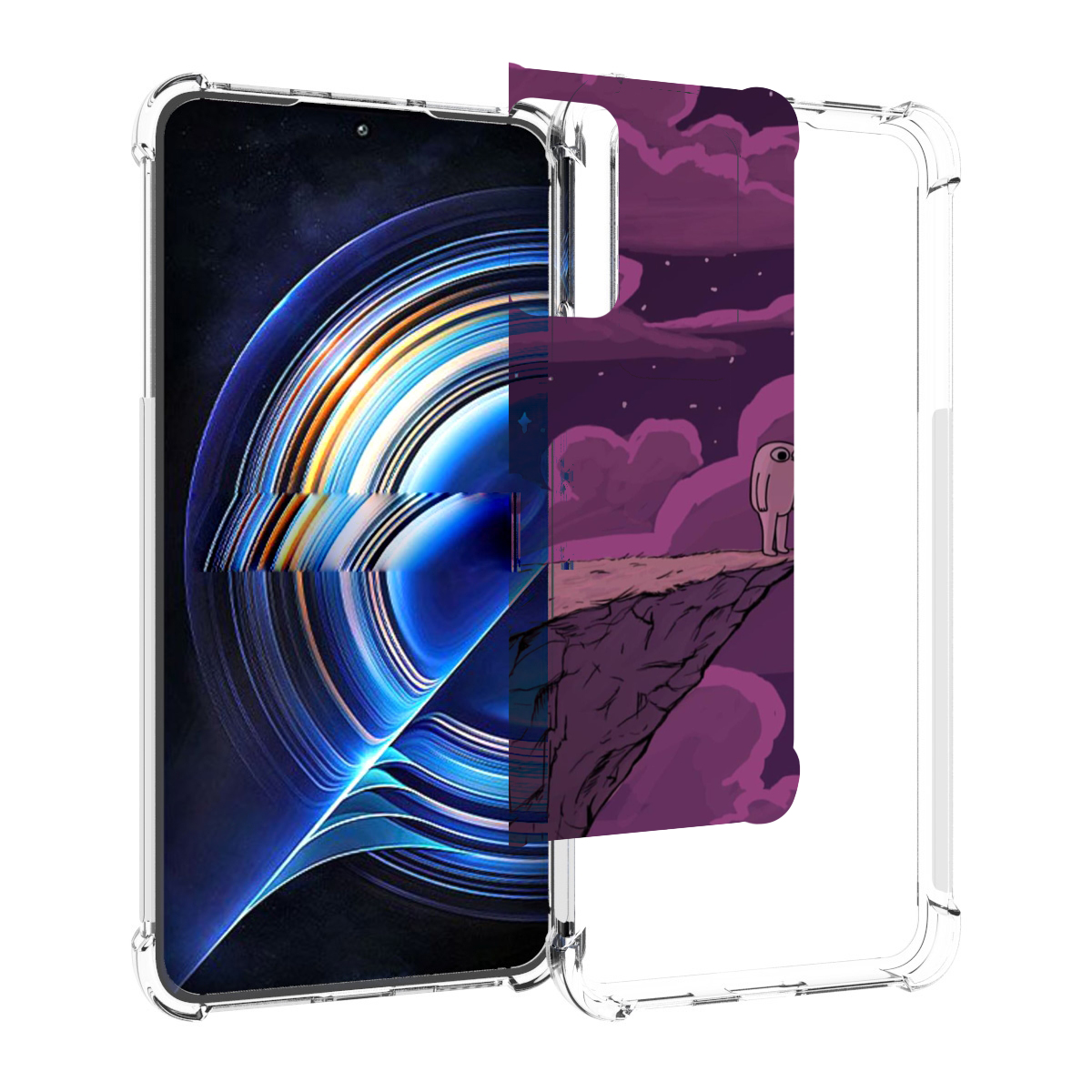 

Чехол MyPads розовая-фасолька для Tecno Camon 19 Neo, Прозрачный, Tocco