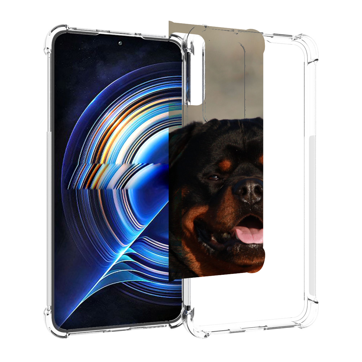 

Чехол MyPads ротвеллер 2 для Tecno Camon 19 Neo, Прозрачный, Tocco