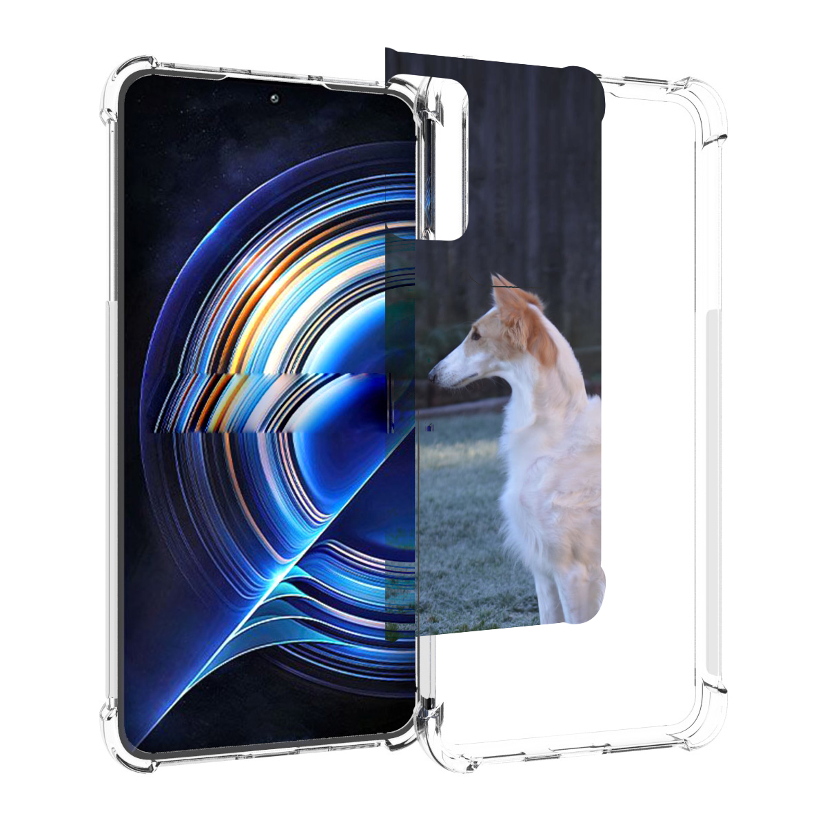 

Чехол MyPads русская псовая борзая для Tecno Camon 19 Neo, Прозрачный, Tocco
