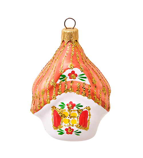 

Елочная игрушка Домик с соломенной крышей НФ-052 Элита 801634 1шт разноцветный