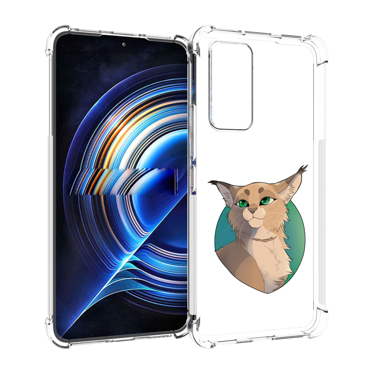 

Чехол MyPads рысь-нарисованная для Tecno Camon 19 Neo, Прозрачный, Tocco