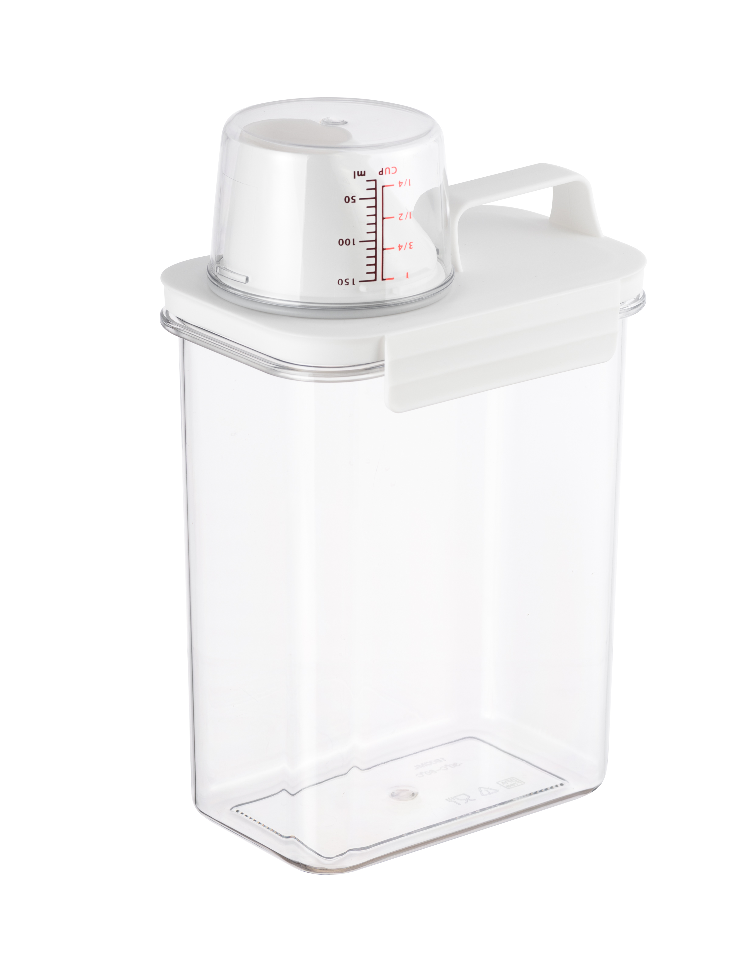 Контейнер для сыпучих продуктов Birdhouse Емкость для стирального порошка 1800 мл 1 шт