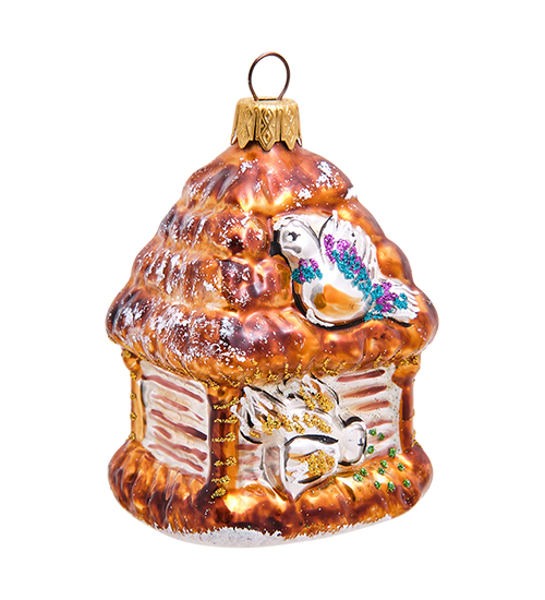 

Елочная игрушка Элита Домик 801582 1 шт. разноцветный, Домик