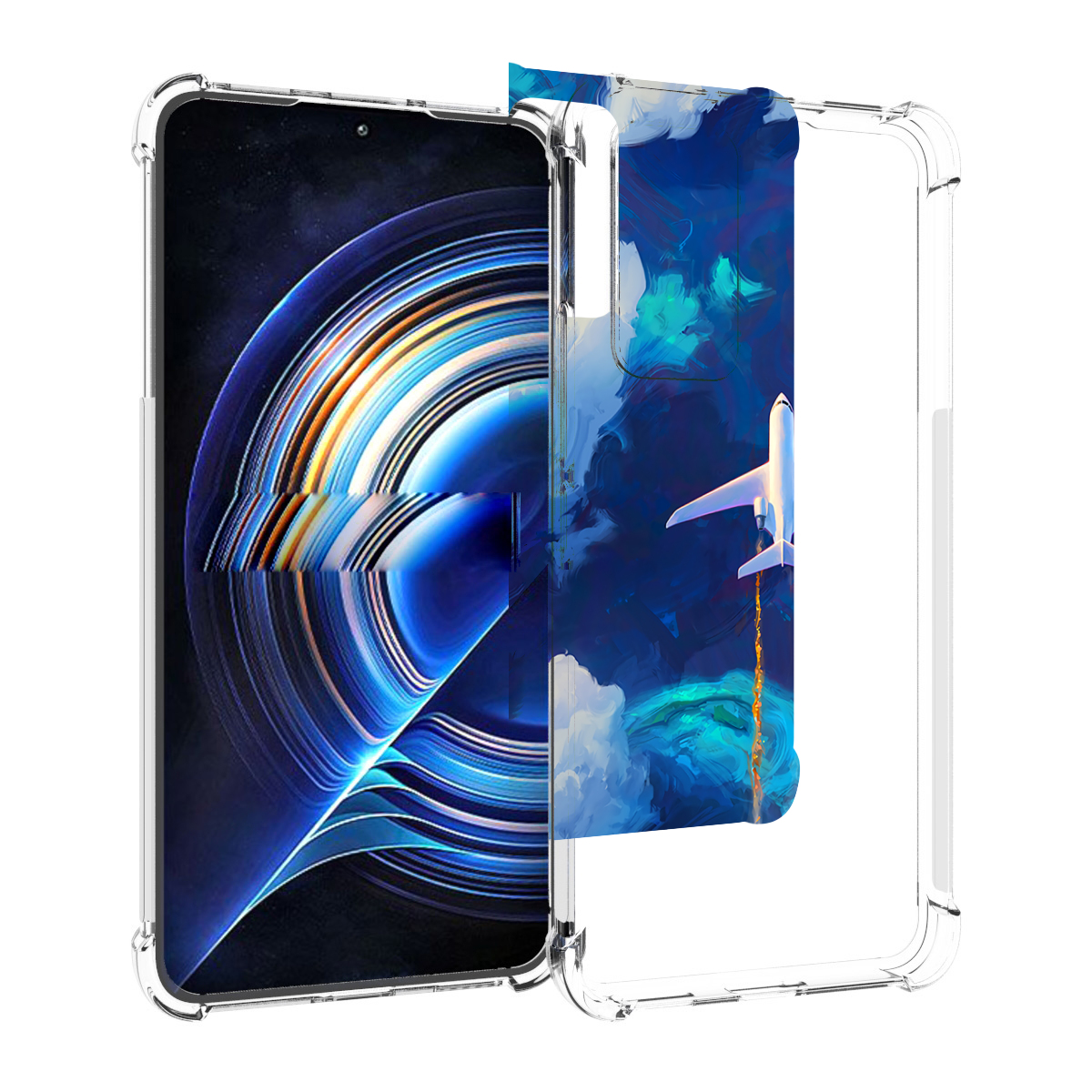 

Чехол MyPads самолет-в-небе-рисунок для Tecno Camon 19 Neo, Прозрачный, Tocco