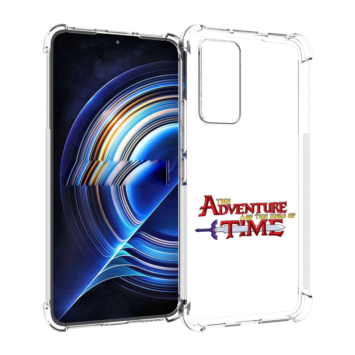 

Чехол MyPads время приключений логотип для Tecno Camon 19 Neo, Прозрачный, Tocco