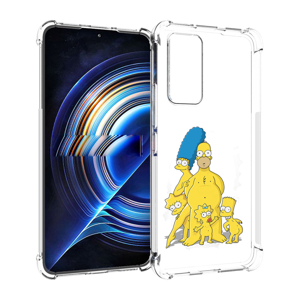 

Чехол MyPads семья-симпсонов для Tecno Camon 19 Neo, Прозрачный, Tocco