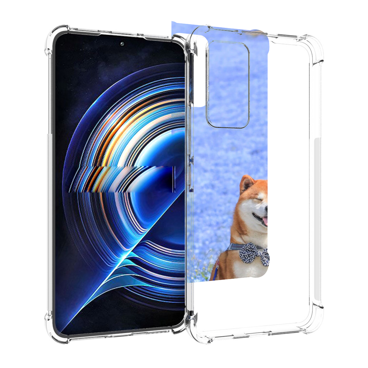 

Чехол MyPads сиба шиба ину 2 для Tecno Camon 19 Neo, Прозрачный, Tocco
