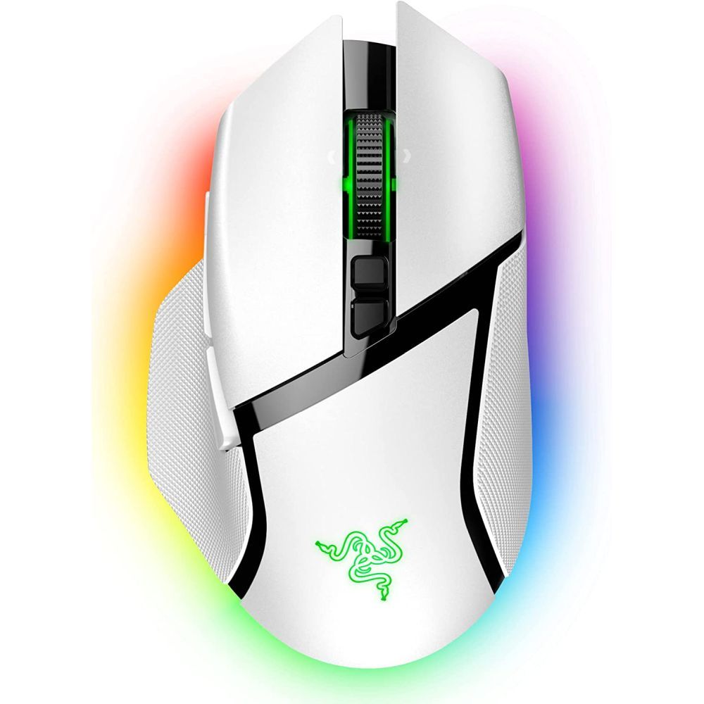 

Беспроводная игровая мышь Razer Razer Basilisk V3 Pro White белый (RZ01-04620200-R3A1), Razer Basilisk V3 Pro White