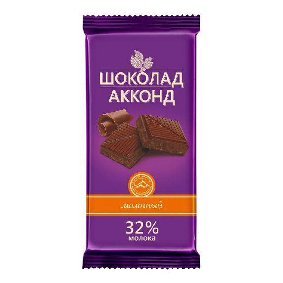 Шоколад Акконд Молочный 90 г