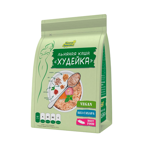 

Каша льняная Компас здоровья Худейка 250 г, 2 шт
