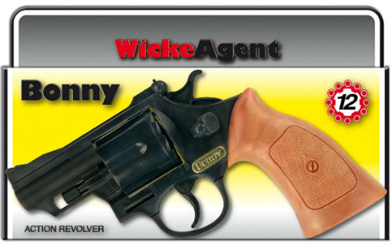 Пистолет игрушечный Bonny 12 зарядный для стрельбы пистонами Sohni-Wicke
