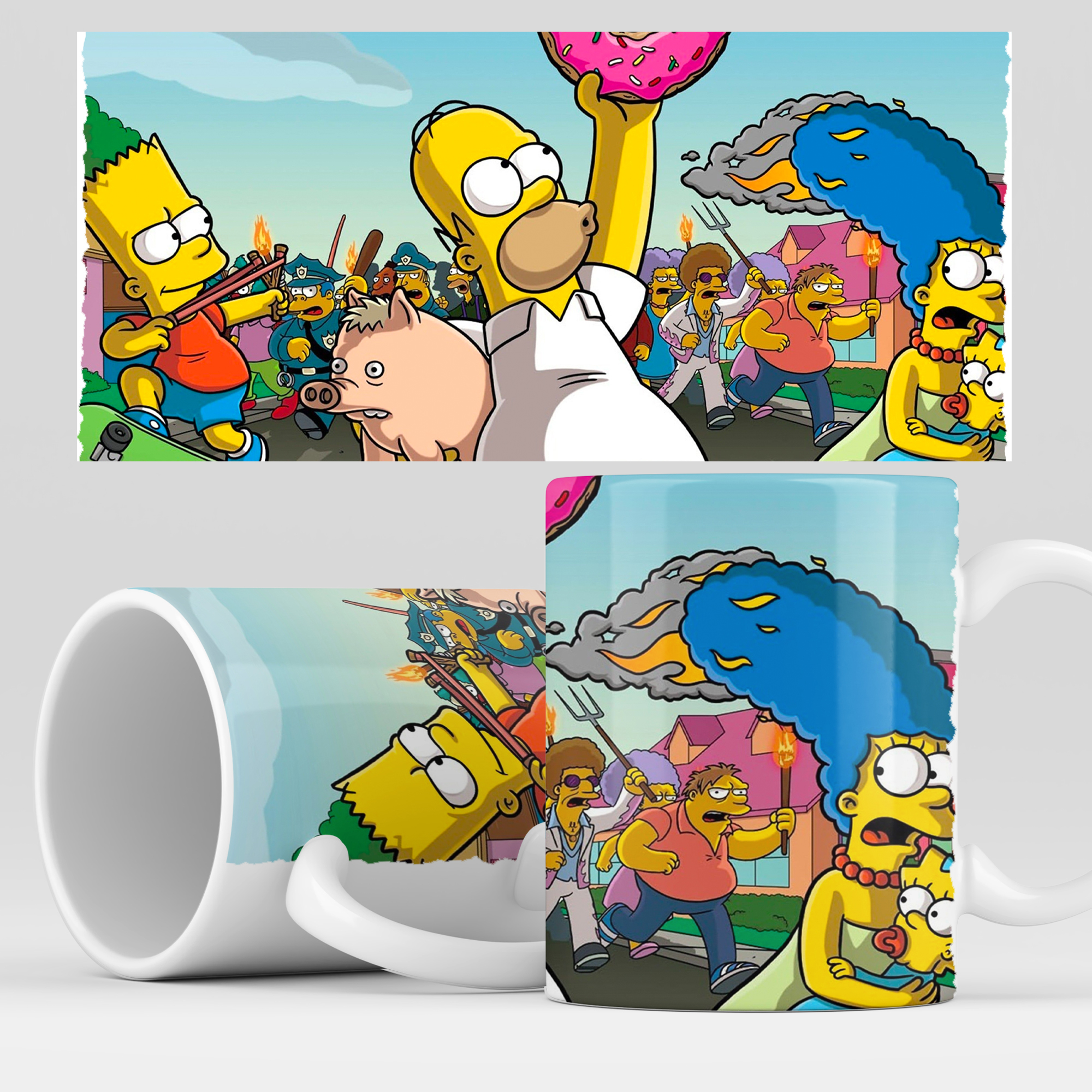 

Кружка RocketCup с принтом "Симпсоны", Simpsons01