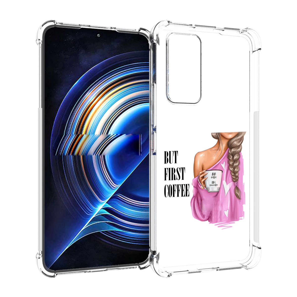 

Чехол MyPads сначала-кофе для Tecno Camon 19 Neo, Прозрачный, Tocco
