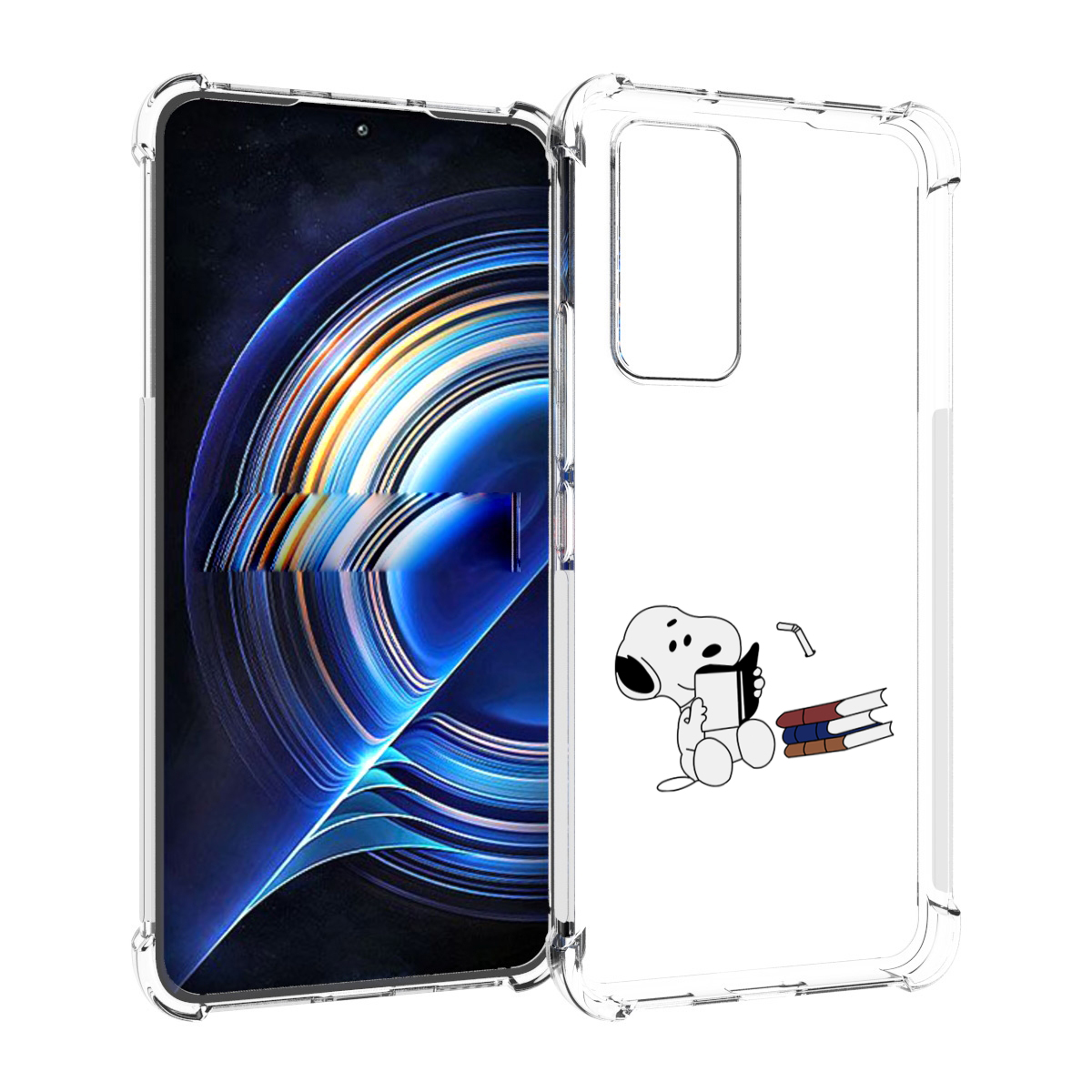 

Чехол MyPads собака-с-книжками для Tecno Camon 19 Neo, Прозрачный, Tocco