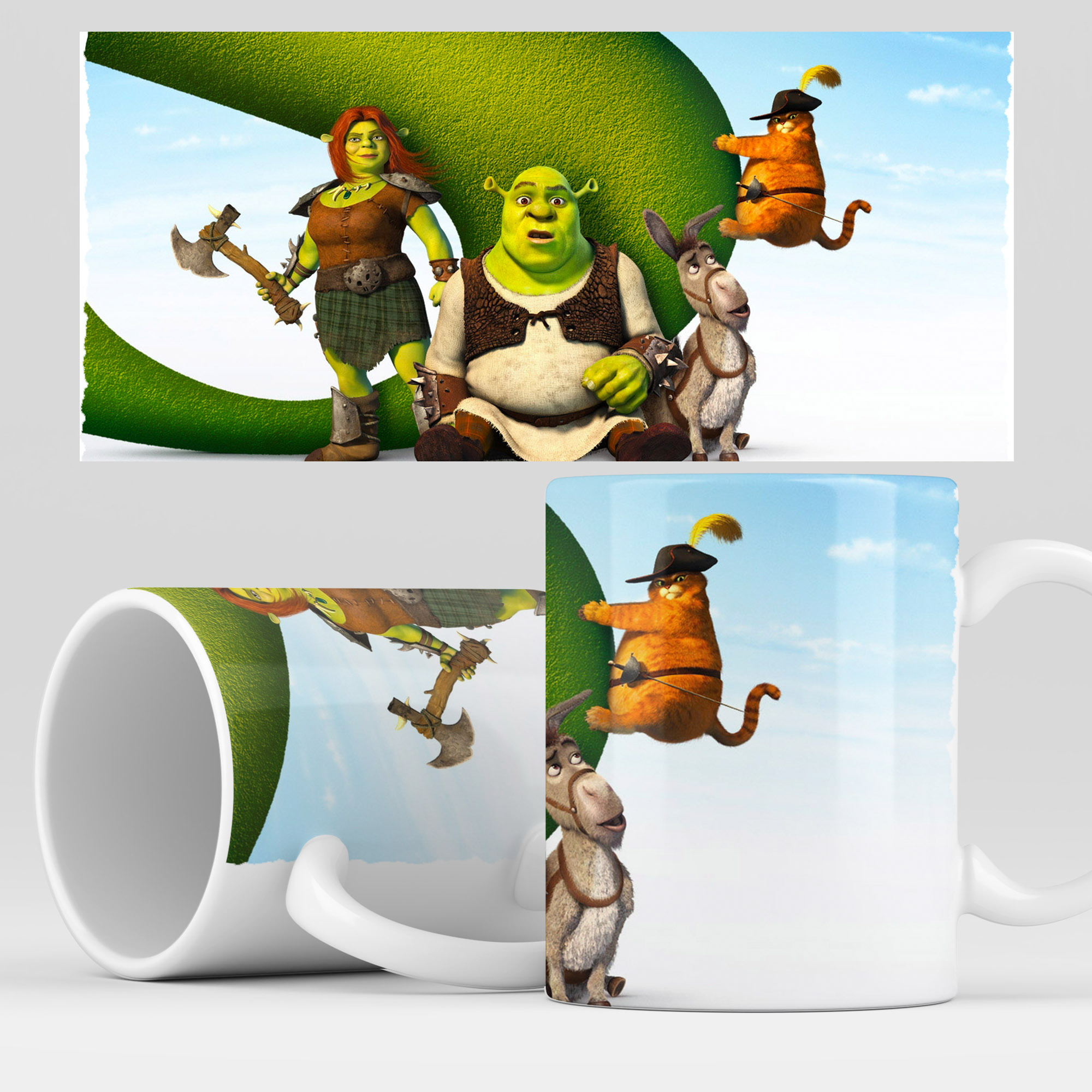 

Кружка RocketCup с принтом "Шрек" Shrek, Shrek06