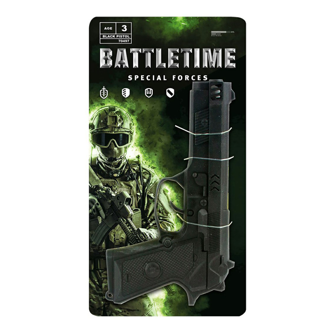 фото Пистолет с трещоткой battletime 22,5 см