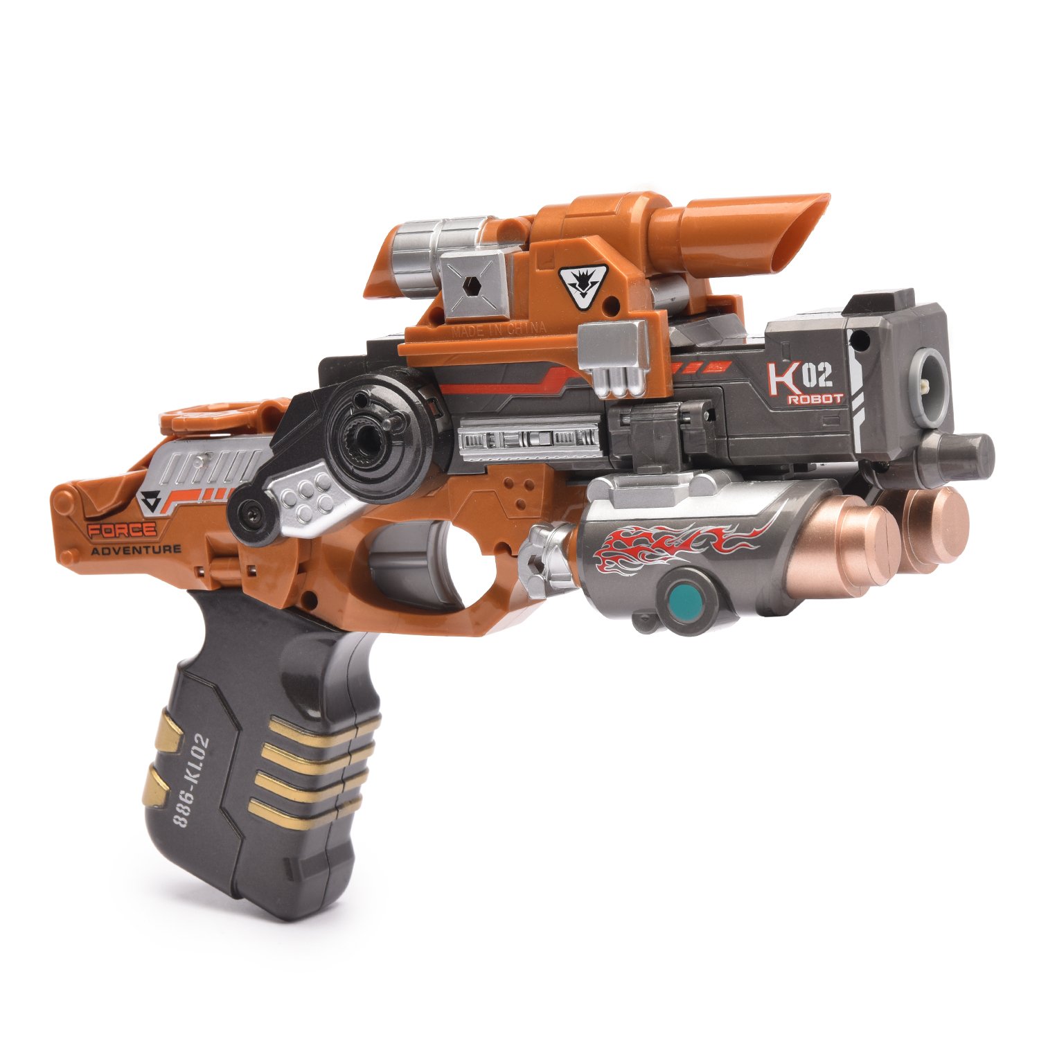 

Пистолет-трансформер RoboGun Striker 2 в 1 Devik