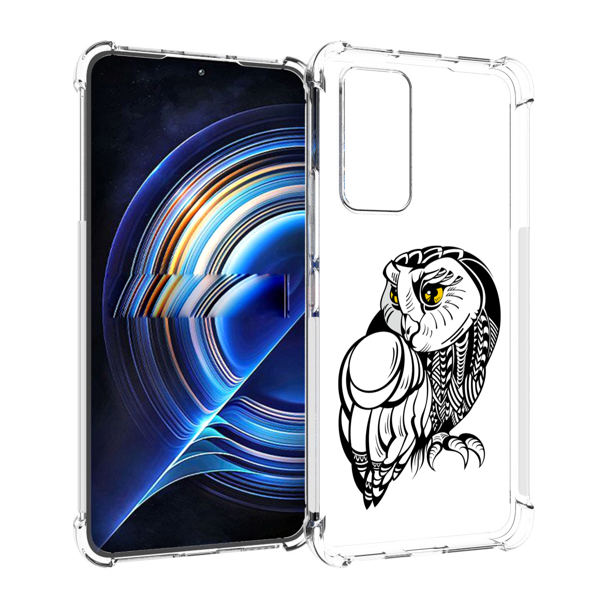 

Чехол MyPads сова-красотка для Tecno Camon 19 Neo, Прозрачный, Tocco