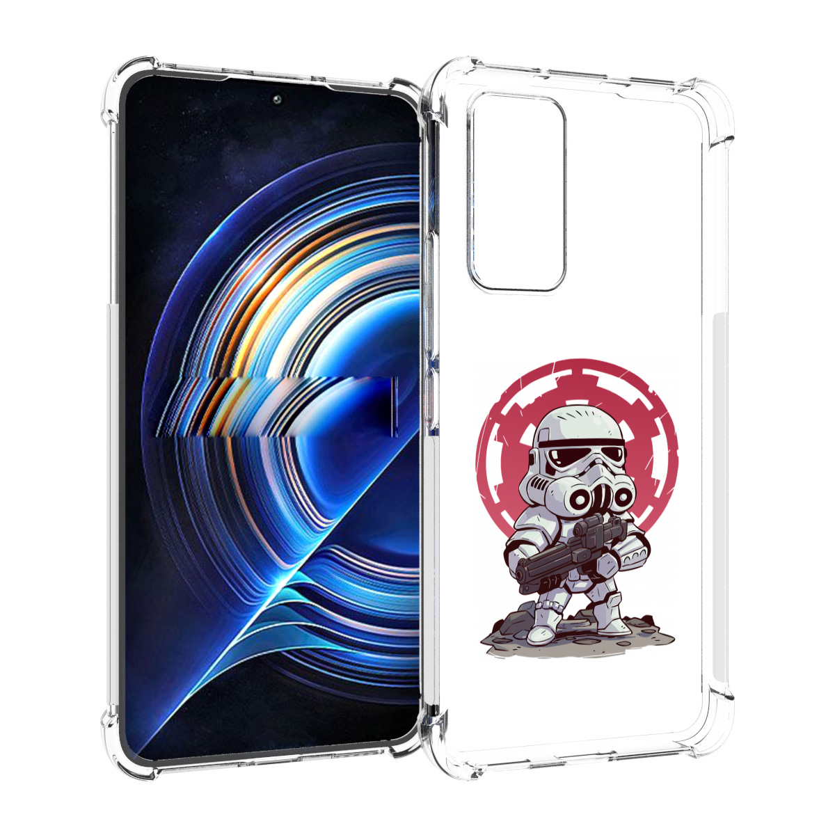 

Чехол MyPads солдат-из-старварс для Tecno Camon 19 Neo, Прозрачный, Tocco