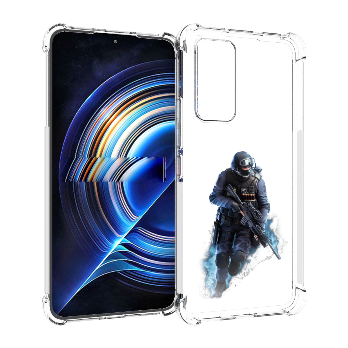 

Чехол MyPads спецназ-ксго для Tecno Camon 19 Neo, Прозрачный, Tocco
