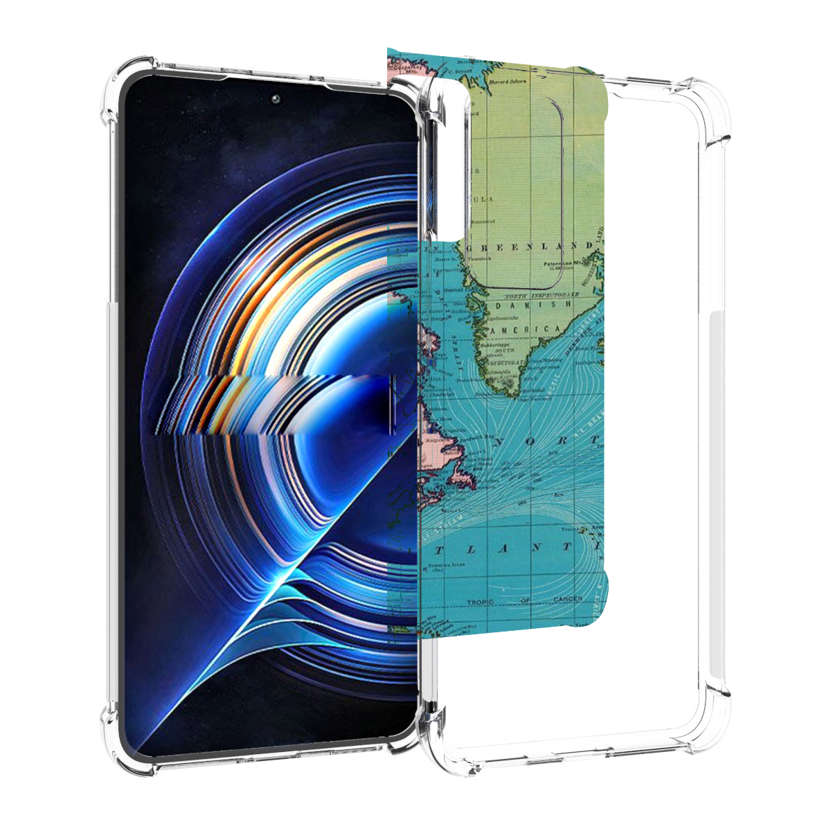 

Чехол MyPads старая карта земли для Tecno Camon 19 Neo, Прозрачный, Tocco