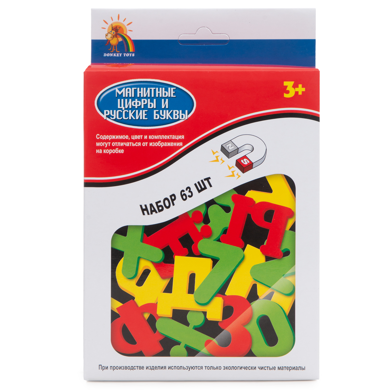 

Азбука магнитная Donkey toys DT-R63A