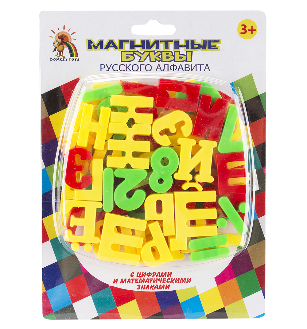 

Азбука магнитная Donkey toys DT-R63C