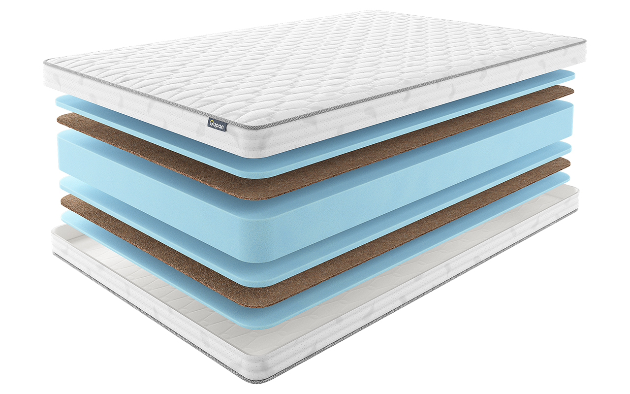 

Матрас Gupan Energy Argas 80x195 см, Белый, Energy Argas