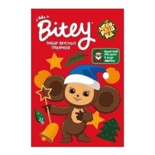 

Набор конфет Take a Bitey новогодний Чебурашка 150 г