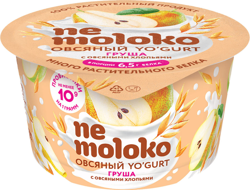 

Десерт Nemoloko Овсяный с грушей 130г