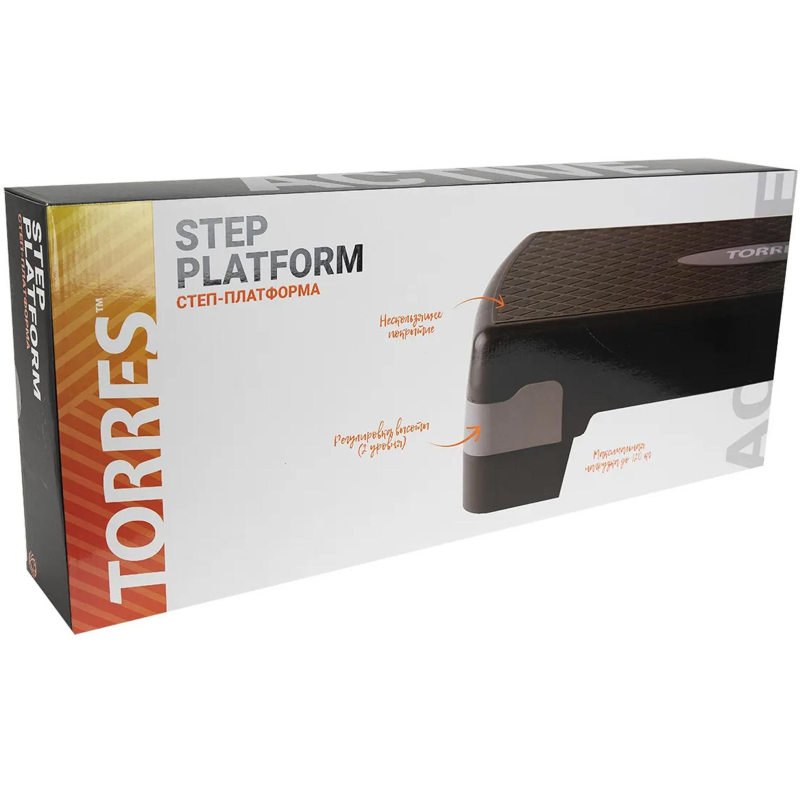 

Степ-платформа TORRES 64х28х10/15см spt0010118