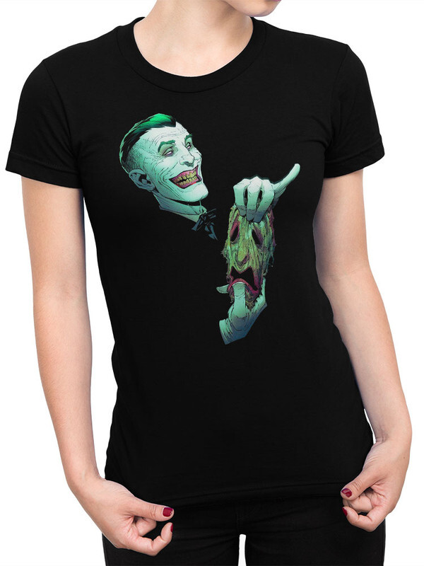 фото Футболка женская design heroes джокер - joker черная 2xl