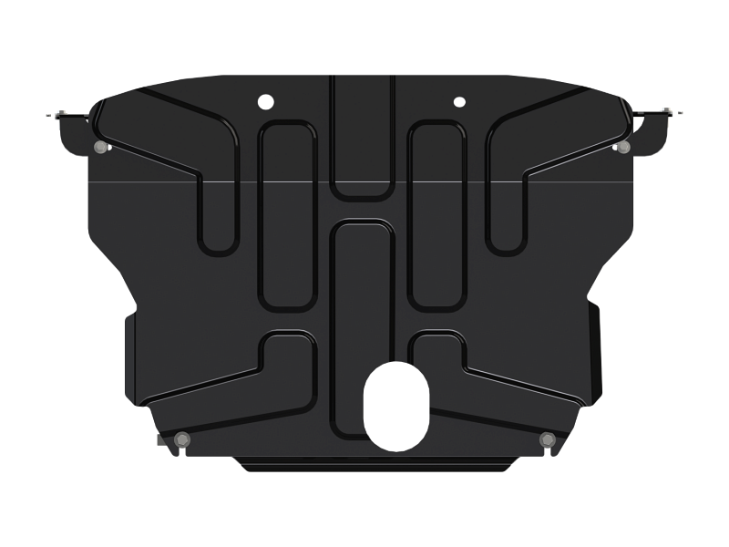 Защита картера и КПП Sheriff для Киа Селтос 2020-2022, сталь 2,5мм, арт:11.4229-2