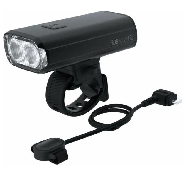 фото Велосипедный фонарь передний bbb strikeduo 2000 черный