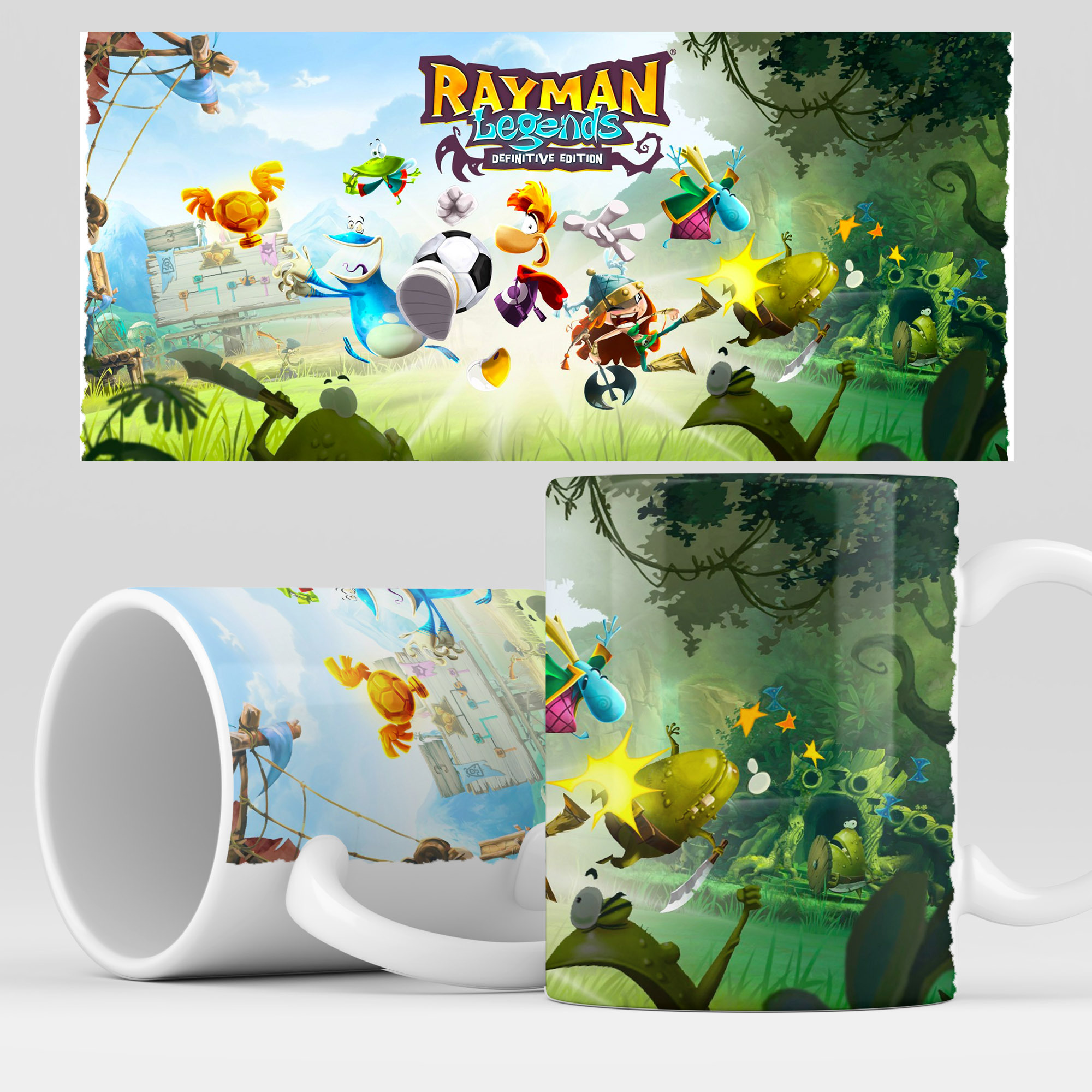 фото Кружка rocketcup с принтом "rayman legends"