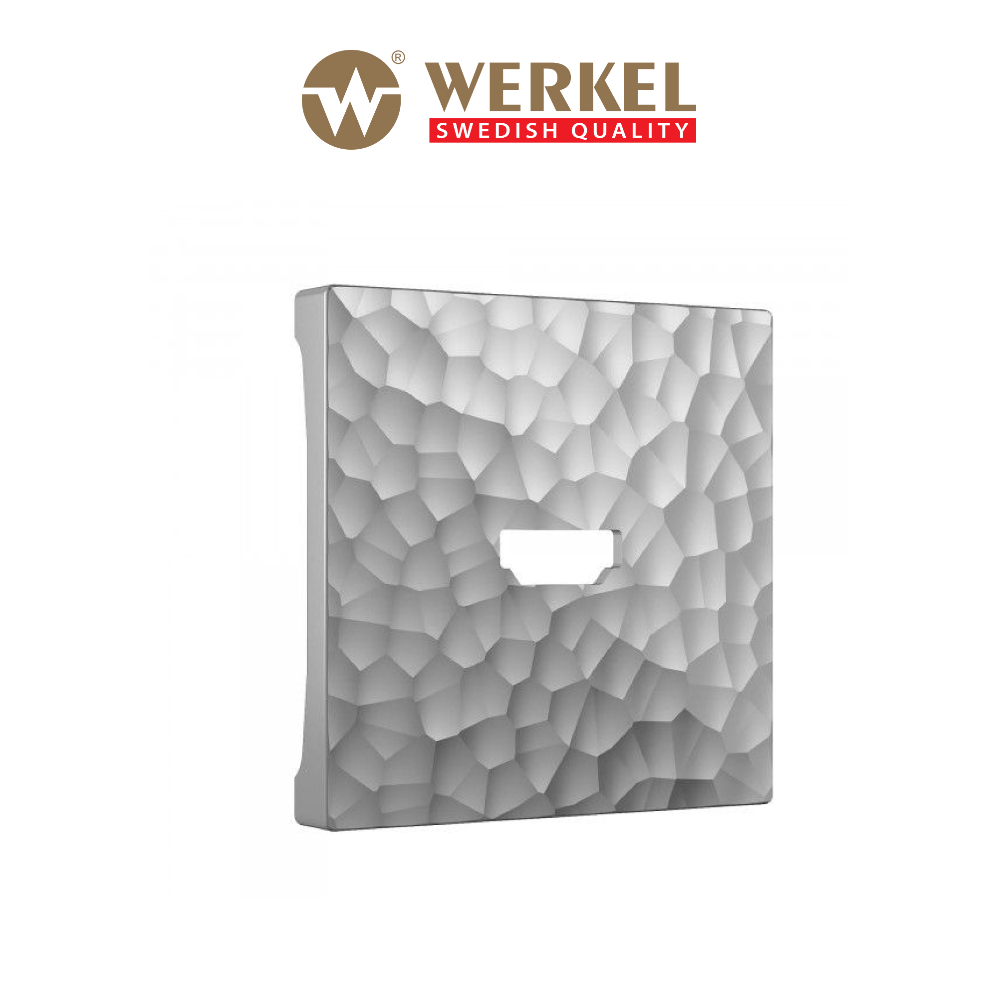 

Накладка для розетки HDMI (серебряный) Werkel W1296006, Серебристый