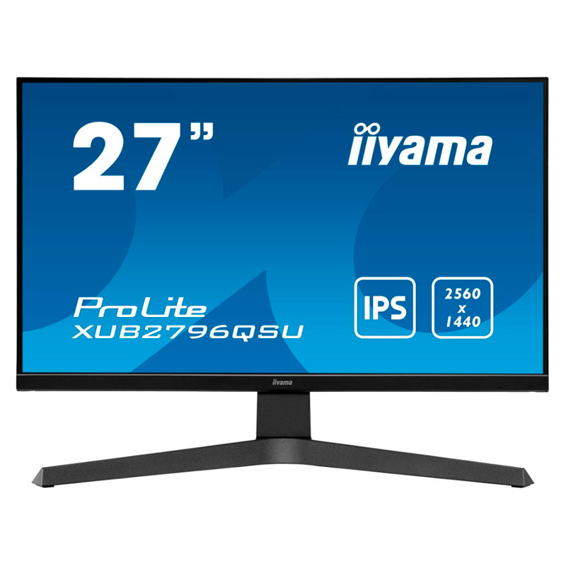 фото Монитор iiyama xub2796qsu-b1 black (xub2796qsu-b1)