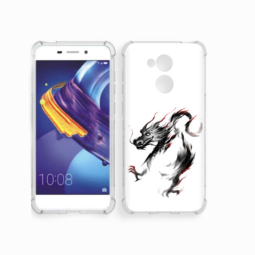 

Чехол MyPads Tocco для Huawei 6C Pro черный дракон (PT88459.60.690), Прозрачный, Tocco