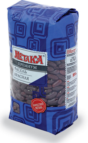 

Фасоль Метака Премиум красная 800 г