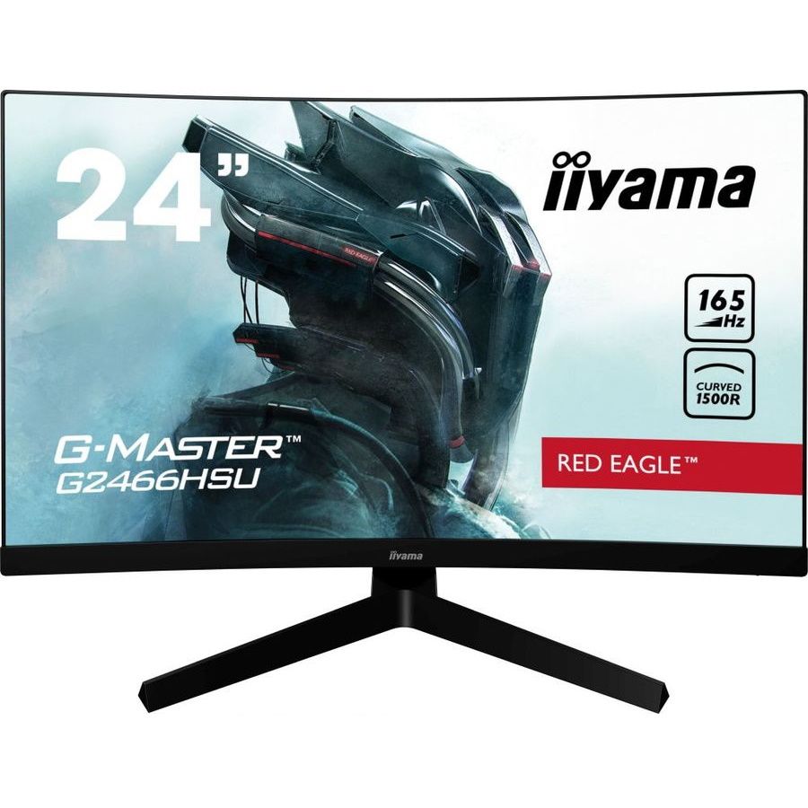 фото Монитор iiyama g-master g2466hsu-b1 23.6" black