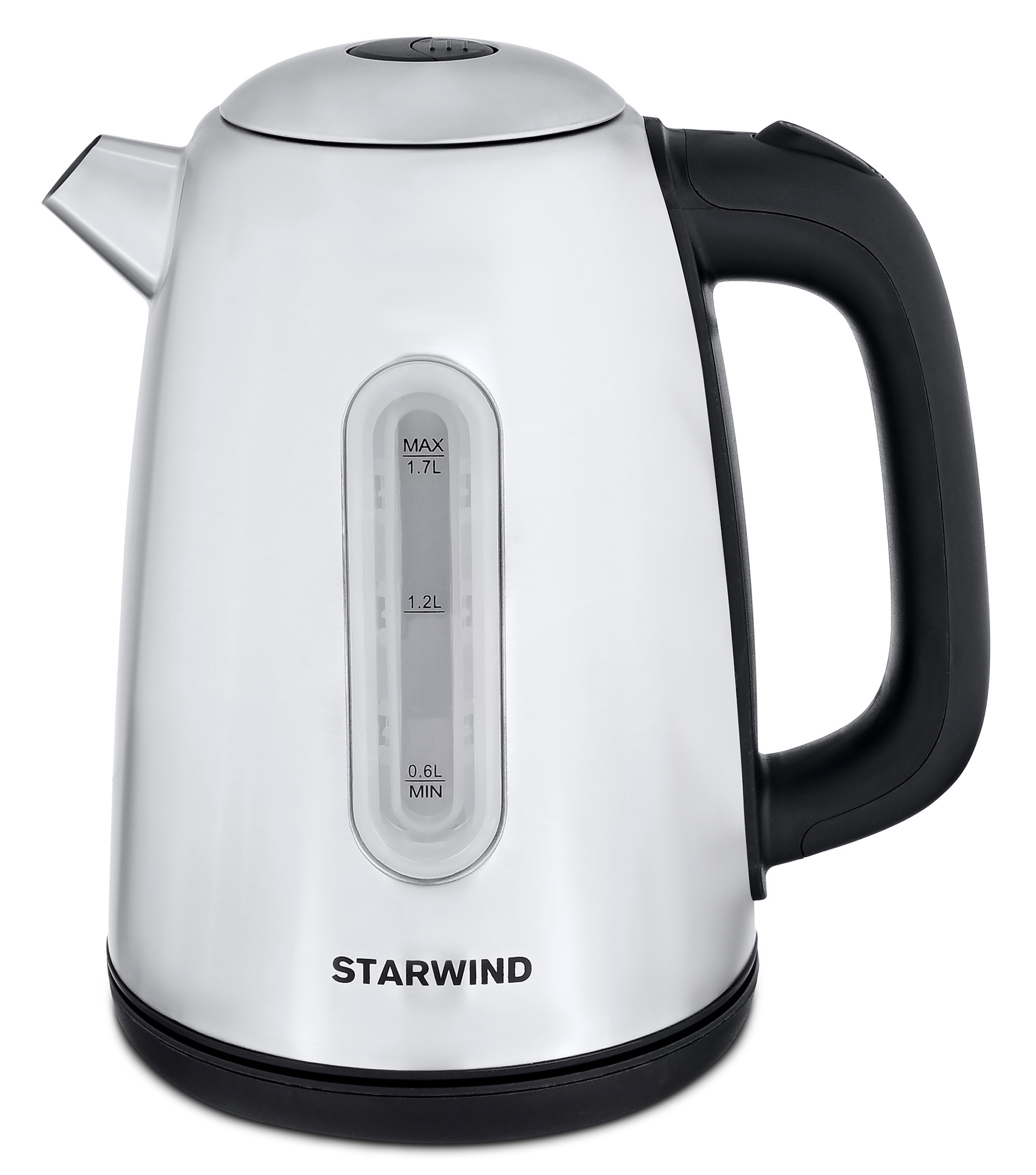 Чайник электрический STARWIND SKS3210 1.7 л серебристый электропечь starwind smo2042 9 л серебристый