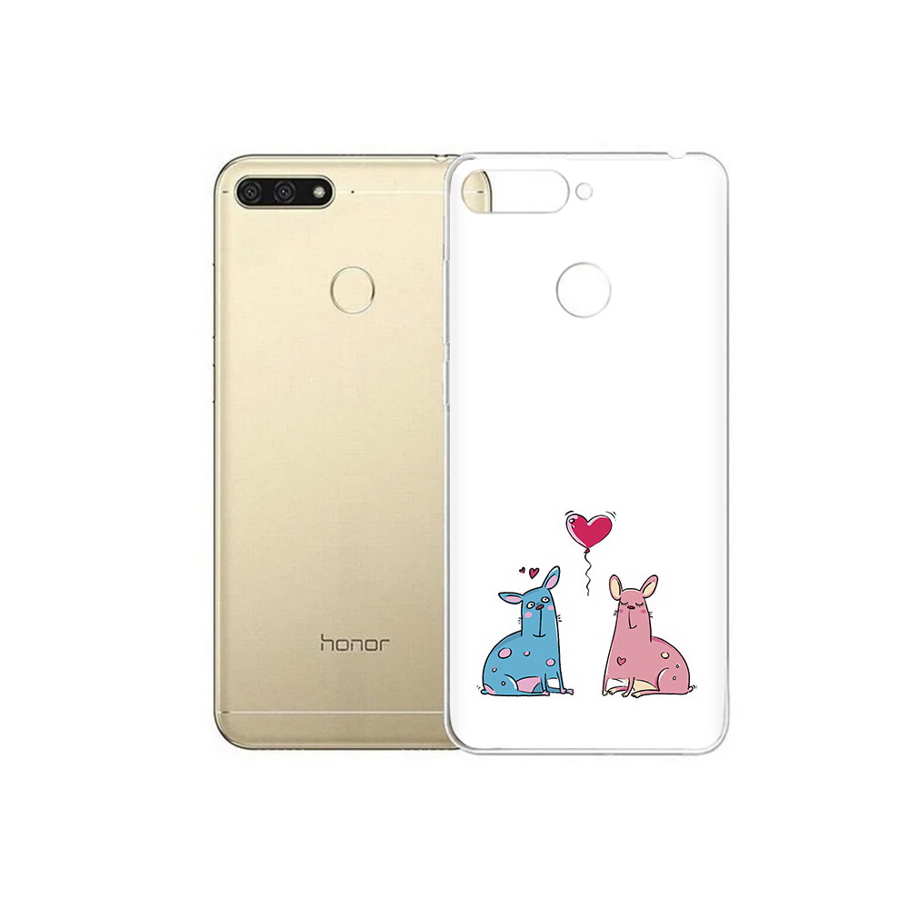 

Чехол MyPads Tocco для Huawei 7C Лама любовь (PT111175.61.102), Прозрачный, Tocco