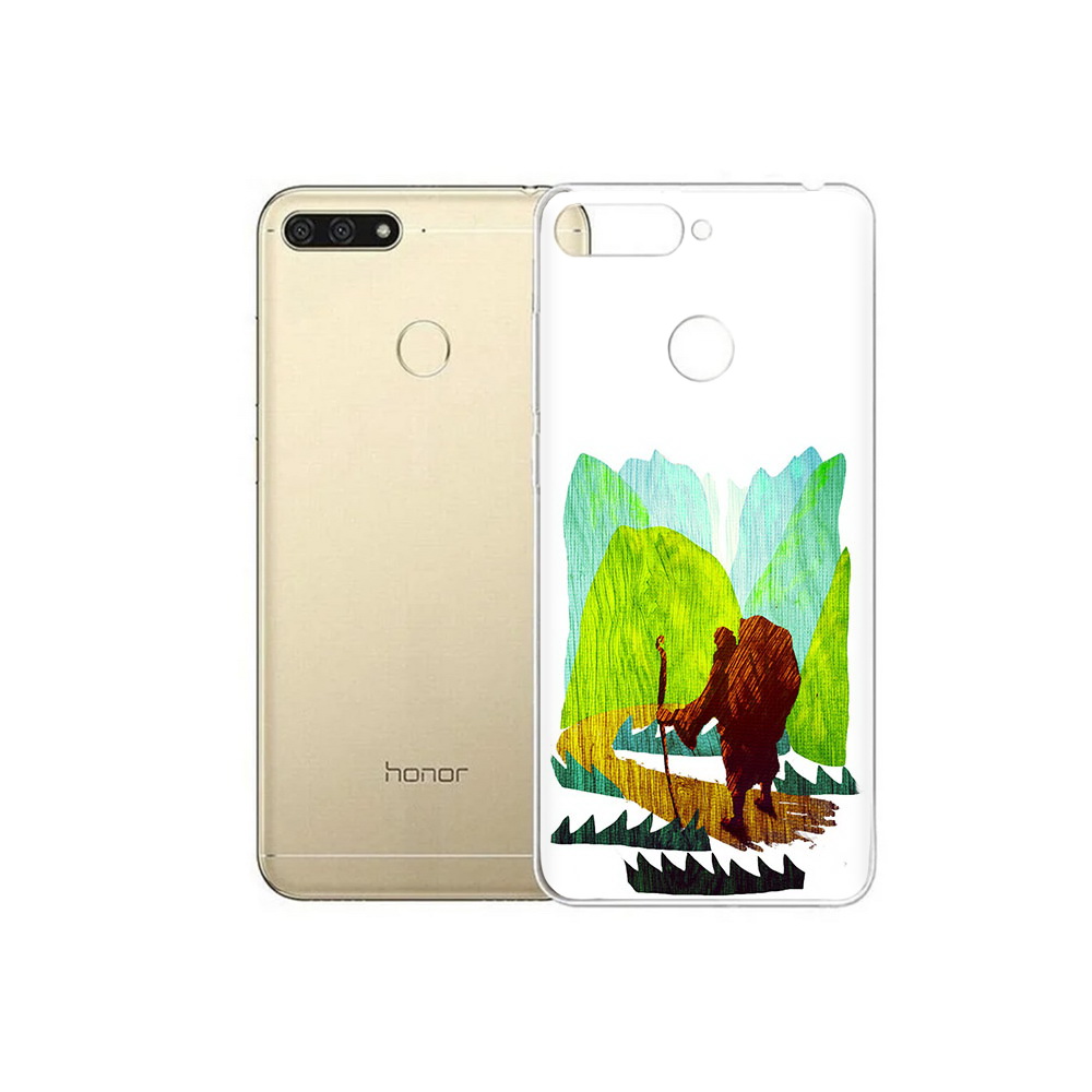 

Чехол MyPads Tocco для Huawei 7C Лесная тропа (PT111175.61.106), Прозрачный, Tocco