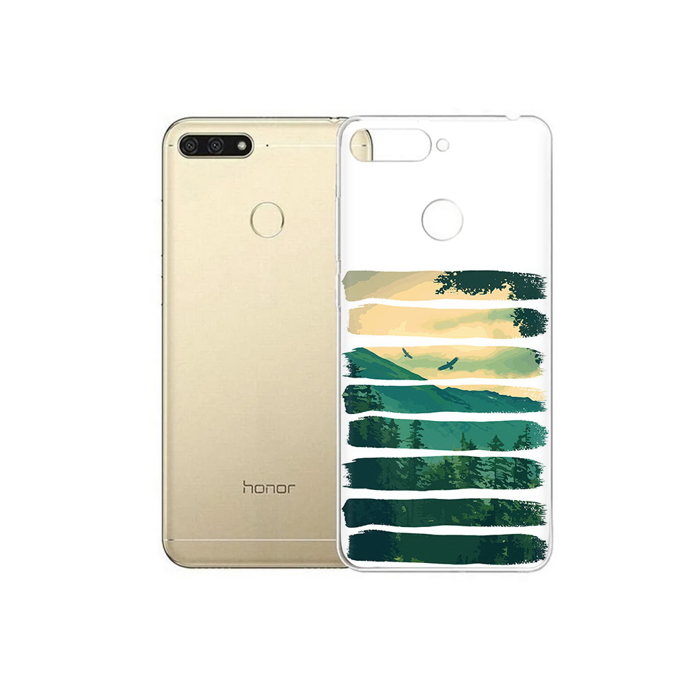 

Чехол MyPads Tocco для Huawei 7C Лесная чаща (PT111175.61.107), Прозрачный, Tocco