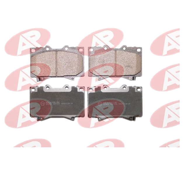 

Колодки тормозные дисковые передн TOYOTA: LAND CRUISER 100 98-, LAND CRUISER 80 AP 05P1050