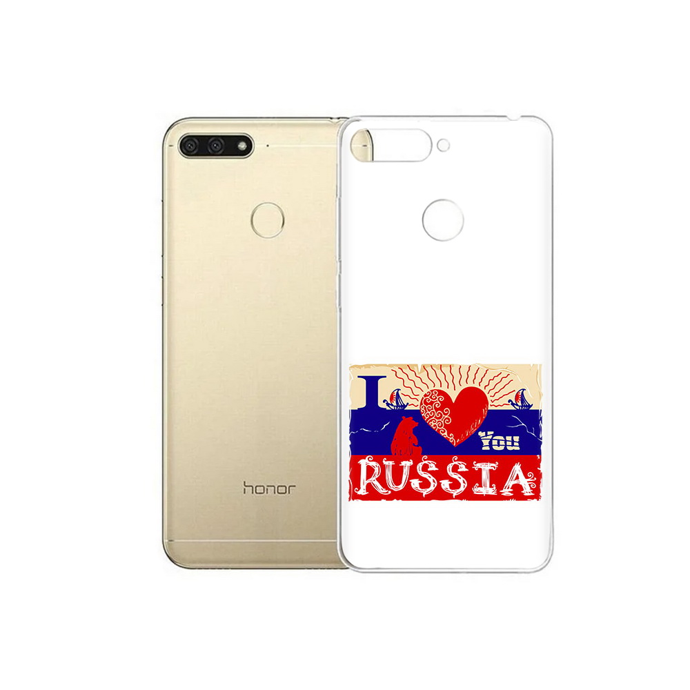

Чехол MyPads Tocco для Huawei 7C Люблю Россию (PT111175.61.112), Прозрачный, Tocco