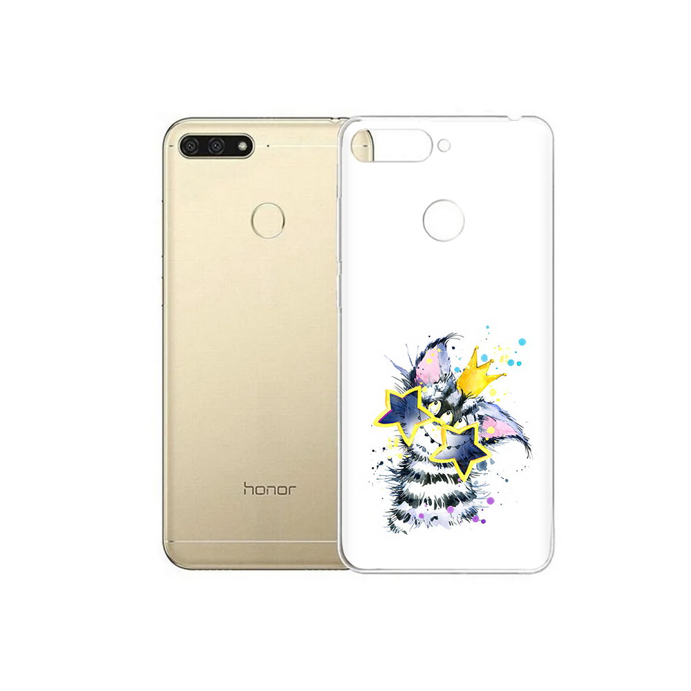 

Чехол MyPads Tocco для Huawei 7C Мартовский Нуся (PT111175.61.114), Прозрачный, Tocco
