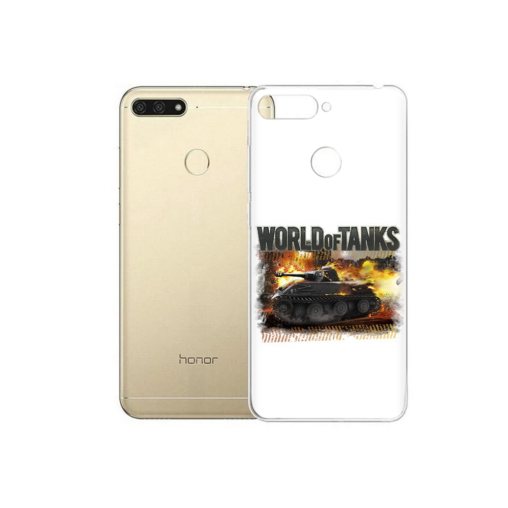 

Чехол MyPads Tocco для Huawei 7C Мир танков-2 (PT111175.61.118), Прозрачный, Tocco
